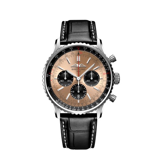 Breitling Replica Watch Navitimer B01 Chronograph 43 Stainless Steel AB0138241K1P1