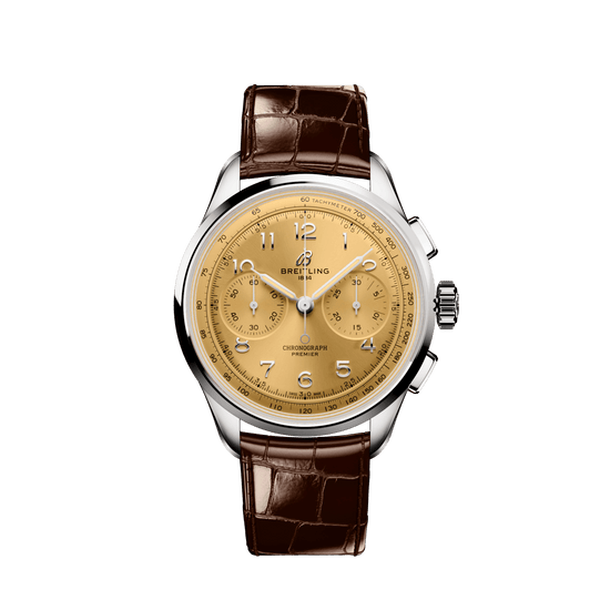 Breitling Replica Watch Premier B09 Chronograph 40, Stainless steel, AB0930F51H1P1