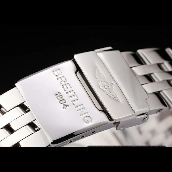 Breitling Transocean White Dial Stainless Steel Strap new58578