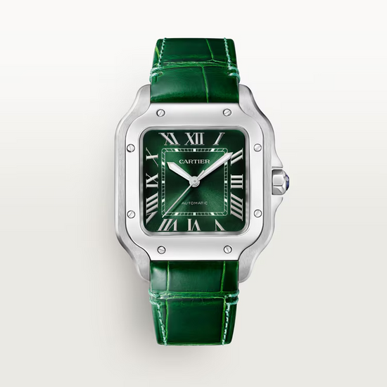 Cartier Replica Watch Santos de Cartier Replica Watch, Stainless Steel, 41.9mm x 35.1mm, WSSA0061