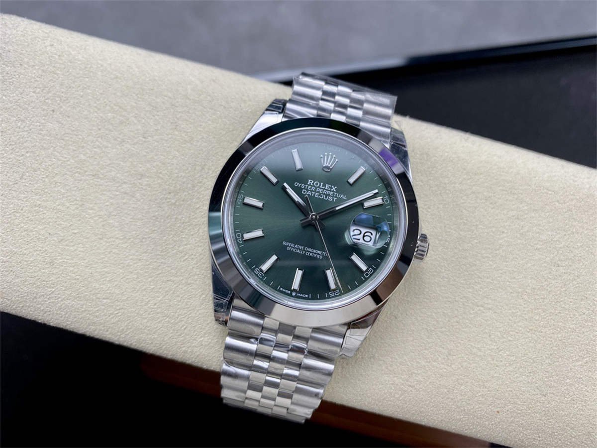 Green Datejust 41 Replica – Premium Mint Green Dial Datejust Super Clone 41mm