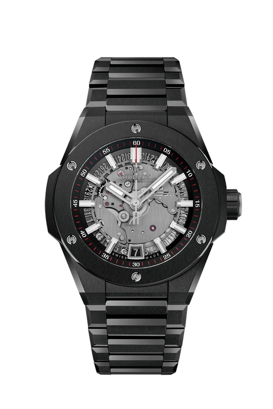 Hublot Replica Watch Big Bang Integrated Time Only Black Magic, 40mm, black Ceramic, 456.CX.0170.CX