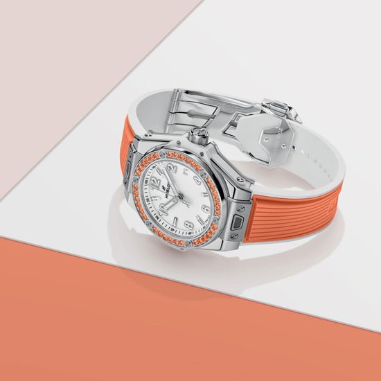 Hublot Replica Watch Big Bang One Click Joyful Steel Orange 33, 485.SO.2210.RX.1206