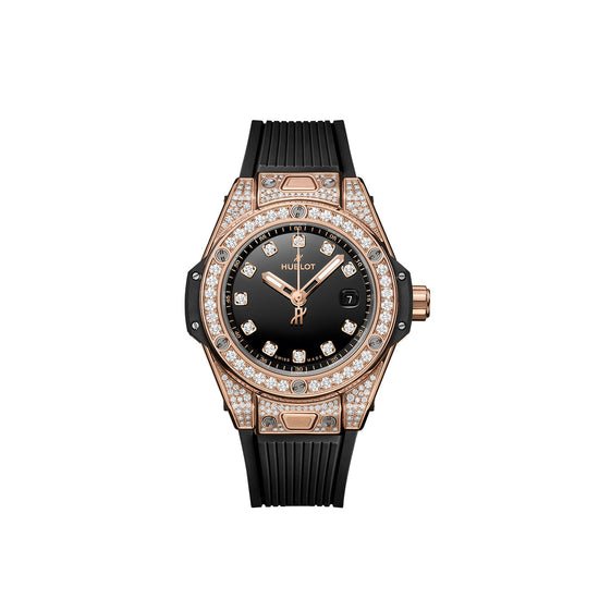 Hublot Replica Watch Big Bang ONE CLICK KING GOLD PAVÉ 485.OX.1280.RX.1604