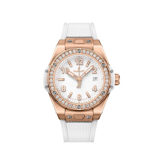 Hublot Replica Watch Big Bang ONE CLICK KING GOLD WHITE DIAMONDS 465.OE.2080.RW.1204