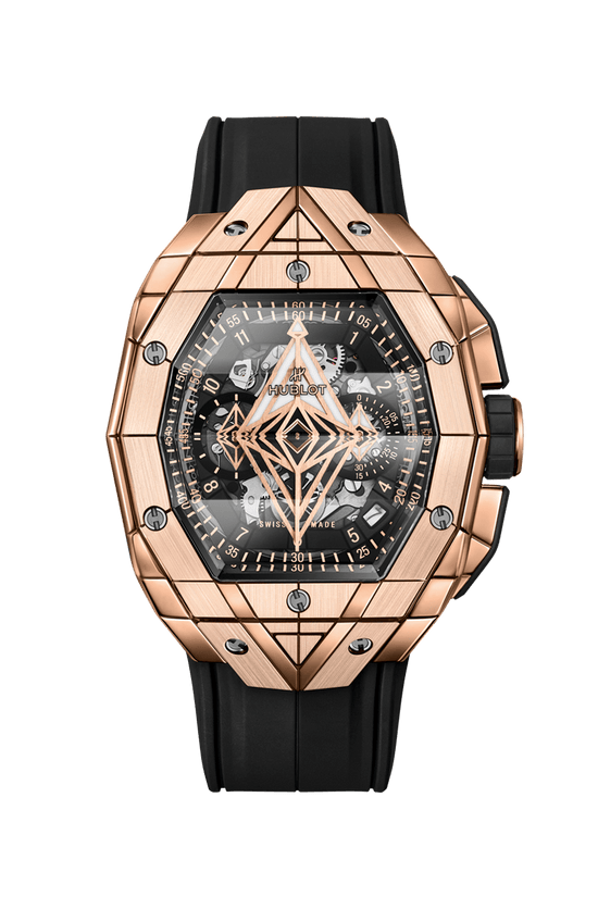 Hublot Replica Watch, Spirit of Big Bang Sang Bleu King Gold, 42mm, Limited Edition, 648.OX.0108.RX.MXM23