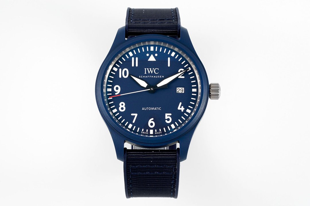 IWC Pilot Ceramic Replica IW328101 – ZF Factory Blue Ceramic 41mm