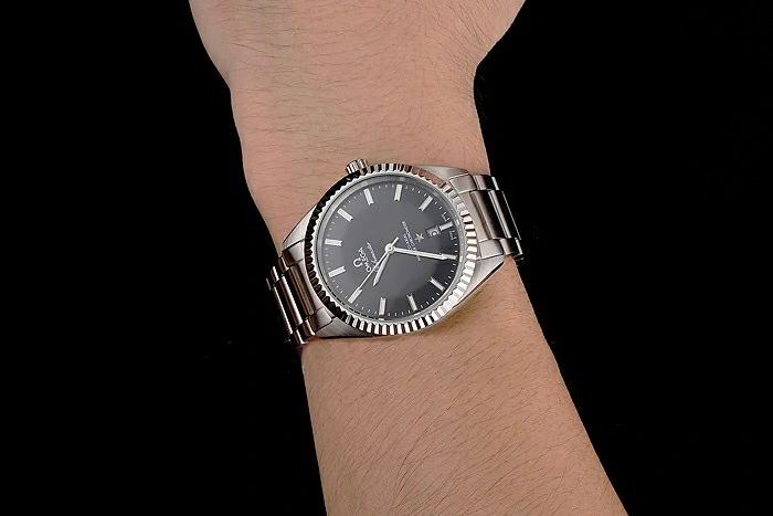 Omega Globemaster Black Dial Stainless Steel Case And Bracelet new122451