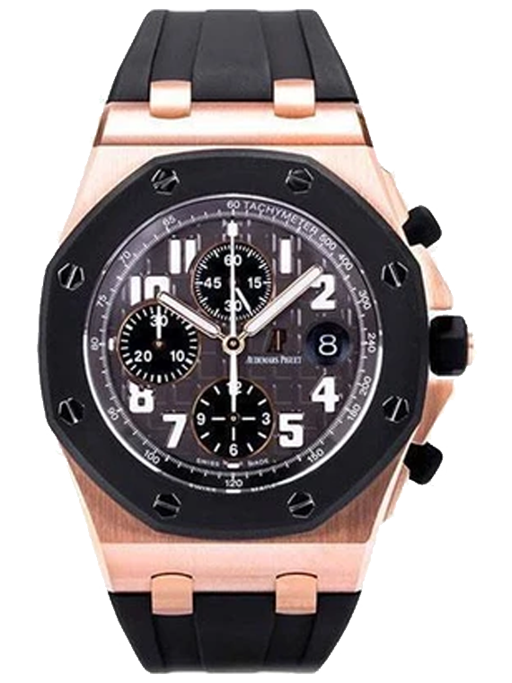 Replica Audemars Piguet Rose Gold Royal Oak Offshore Watch 26178OK.OO.D002CA.01