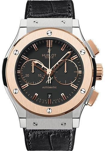 Replica Hublot Classic Fusion Chronograph Titanium King Gold Watch 521.NO.1180.LR