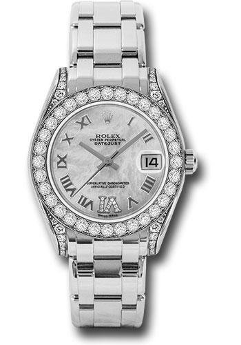 Replica Rolex Datejust Pearlmaster 34mm Watch: 81159 mdr