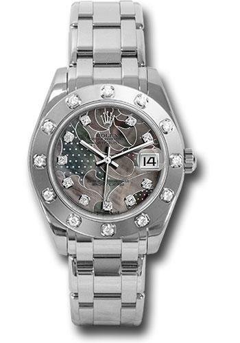 Replica Rolex Datejust Pearlmaster 34mm Watch: 81319 gdd
