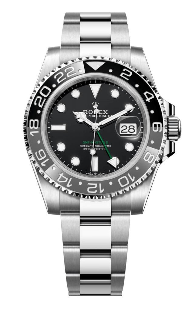 Replica Rolex GMT-Master II 126710GRNR Green and Black Bezel Stainless Steel