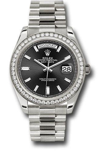 Replica Rolex Oyster Perpetual Day-Date 40 Watch 228349RBR bkbdp