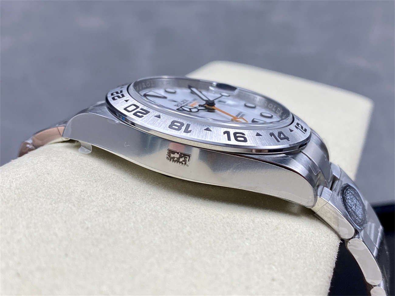 Rolex Explorer 2 Homage – 42mm Polar White Stainless Steel Automatic Watch