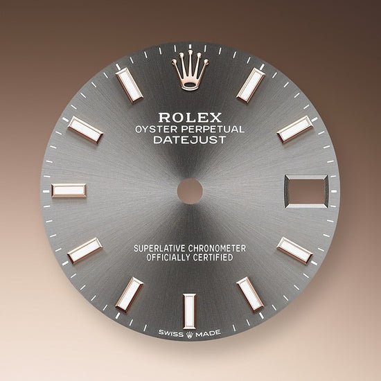Rolex Replica Watch Datejust 31, Oystersteel, 18kt Everose Gold and diamonds, 278341RBR-0017