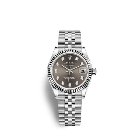 Rolex Replica Watch Datejust 31, Oystersteel and 18k White Gold, 278274-0008