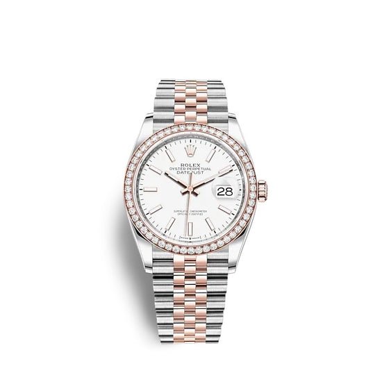 Rolex Replica Watch Datejust 36 Oystersteel and Everose gold 126281RBR-0005