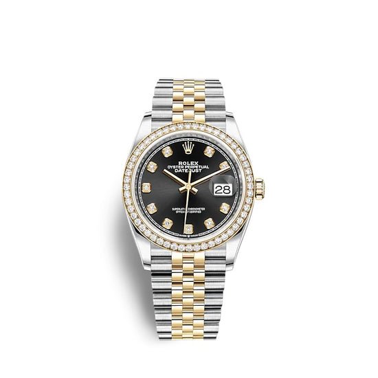Rolex Replica Watch Datejust 36 Oystersteel and yellow gold 126283RBR-0007