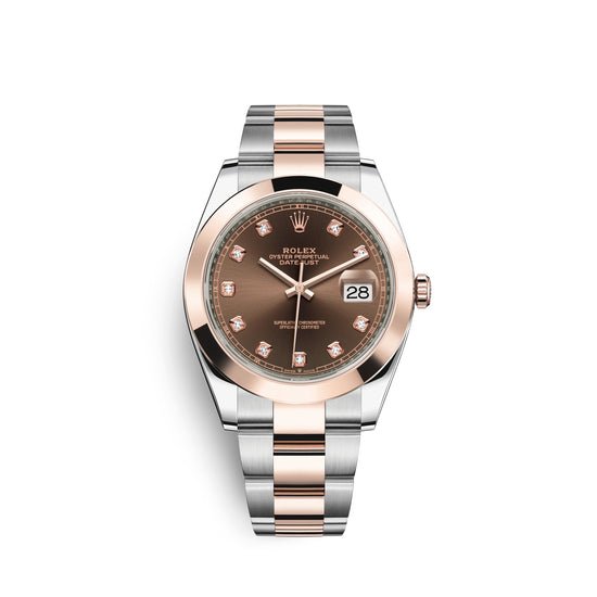 Rolex Replica Watch Datejust 41, 18k Everose Gold and Stainless Steel, 41mm, 126301-0003