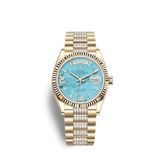 Rolex Replica Watch Day-Date 36 Yellow gold 128238-0072