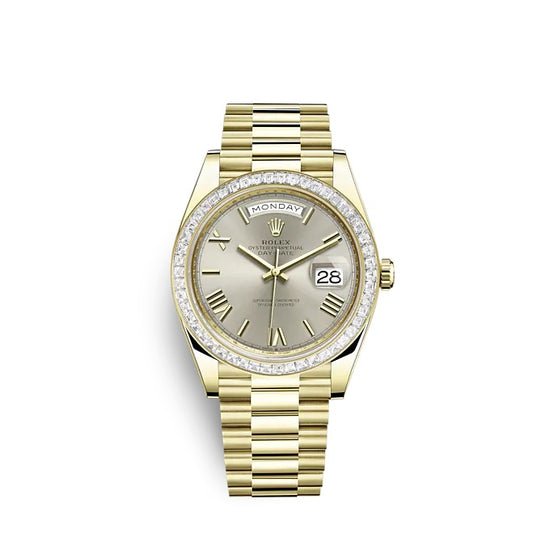 Rolex Replica Watch Day-Date 40 Yellow gold, 228398TBR-0006