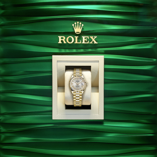 Rolex Replica Watch Lady-Datejust 28, 18k Yellow Gold, 279178-0020