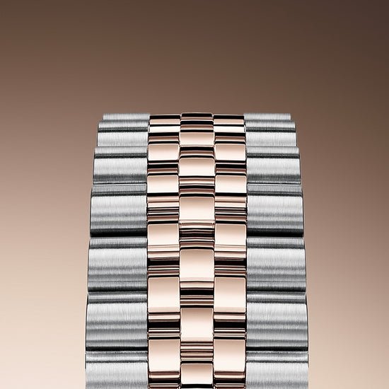 Rolex Replica Watch Lady-Datejust 28, Oystersteel and 18k Everose Gold, 279161-0011