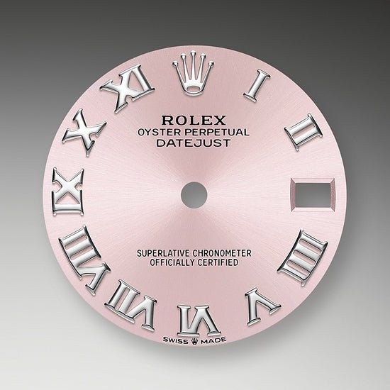 Rolex Replica Watch Lady-Datejust 28, Oystersteel and 18k White Gold, 279384RBR-0006