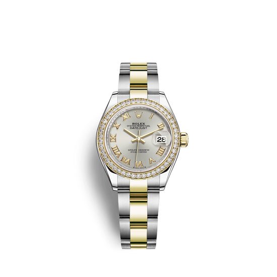 Rolex Replica Watch Lady-Datejust 28, Oystersteel and 18k Yellow Gold, 279383RBR-0006