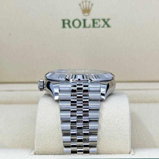 Rolex Replica Watch Sky-Dweller, 42mm, Oystersteel and 18k White Gold, Blue, Jubilee, 336934-0006