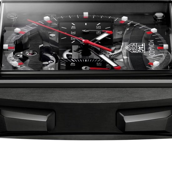 TAG Heuer Monaco Evergraph Automatic 40mm Titanium coated with black DLC, CEW5180.FT8122