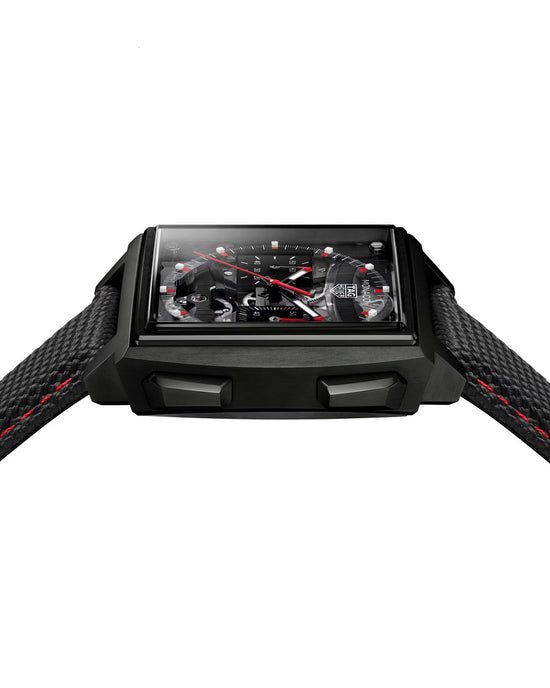 TAG Heuer Monaco Evergraph Automatic 40mm Titanium coated with black DLC, CEW5180.FT8122