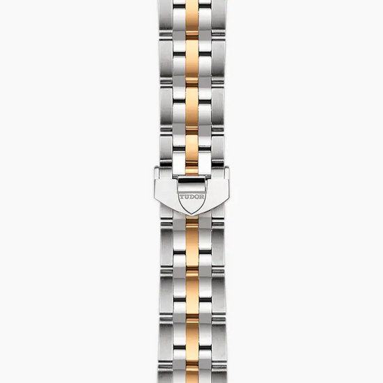 Tudor Replica Watch Glamour Date, Stainless Steel and 18k Yellow Gold with Diamond-set, 31mm, M53023-0021