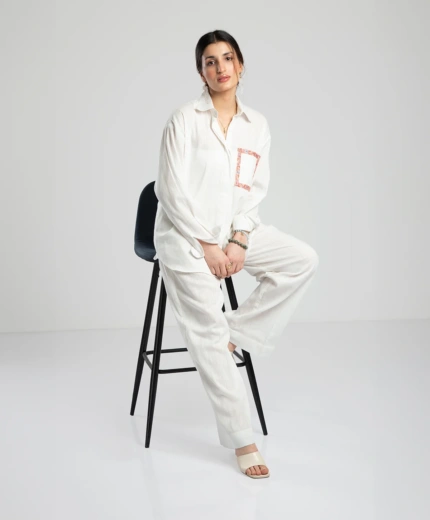 White co ord set