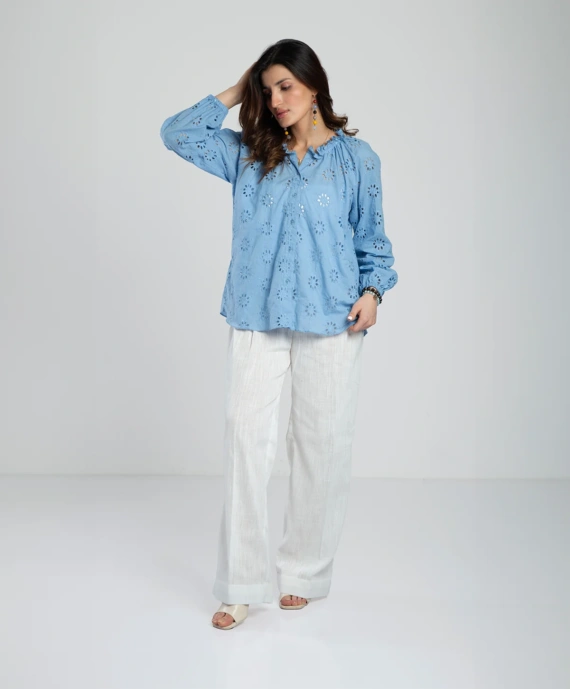 Sky Blue Top