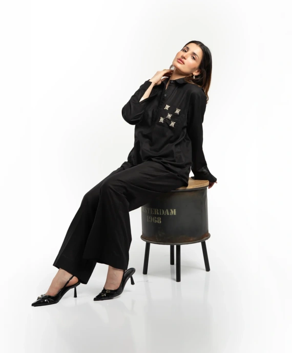 Black Co ord set