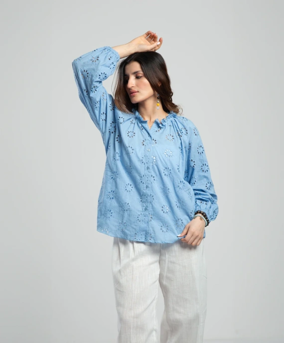 Sky Blue Top