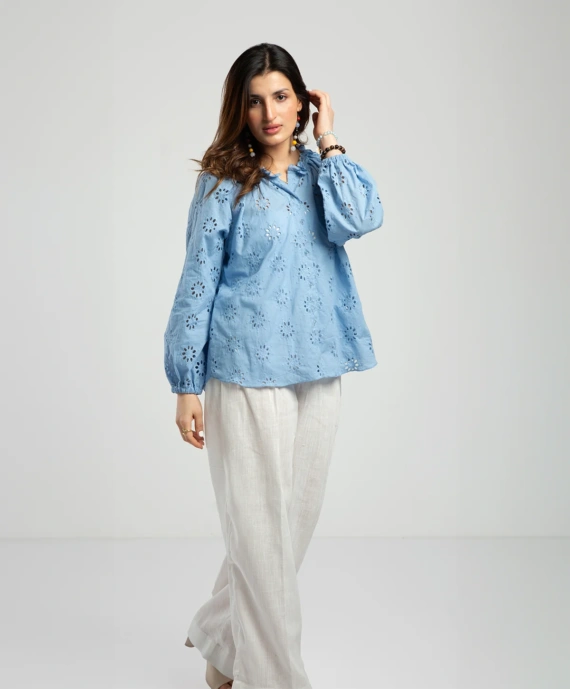 Sky Blue Top