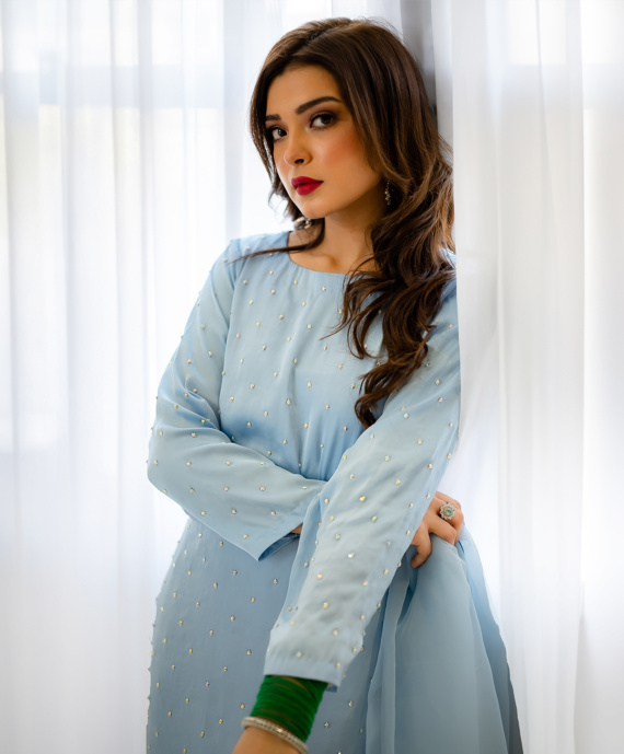 Pale Azure Silk - Image 2